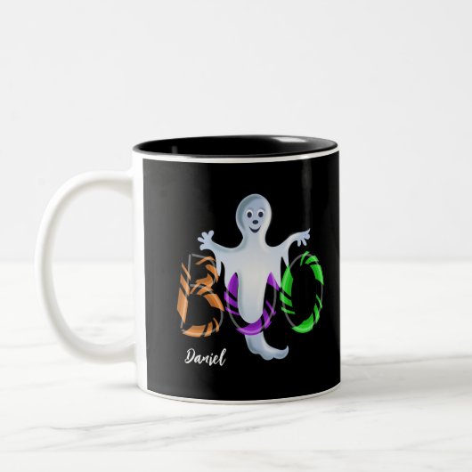 Halloween Tasse 3D Bonbons BOO Geist (Links)