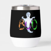 Halloween Tasse 3D Bonbons BOO Geist (Vorderseite)