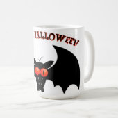Halloween-Tasse/Bat Kaffeetasse (VorderseiteRechts)