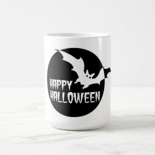 Halloween-Tasse/Bat Kaffeetasse (Mittel)