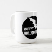 Halloween-Tasse/Bat Kaffeetasse (Vorderseite Links)