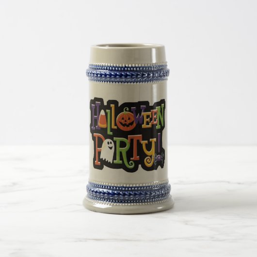 Halloween-Tasse Bierglas (Mittel)