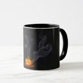 Halloween Tasse Boo Smoke Einzigartiger Spooker Ka (VorderseiteRechts)