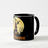 Halloween-Tasse - Einzigartiger Spooker Kaffee-Cup Tasse (VorderseiteRechts)