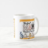 Halloween-Tasse für Mamas Kaffeetasse (VorderseiteRechts)