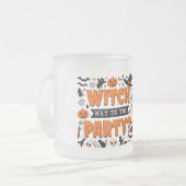 Halloween Tasse für Party- und Kaffeefreunde (Vorderseite Links)