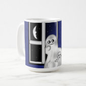 Halloween Tasse/Geist und Mond Kaffeetasse (Vorderseite Links)
