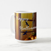 Halloween Tasse/Geist und Pumpkins Kaffeetasse (Vorderseite Links)