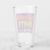 Halloween-Tasse Glas (Rückseite)