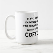 Halloween-Tasse/-hexe Kaffeetasse (Links)
