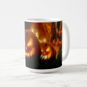 Halloween-Tasse/Jack-O-Lanterns Kaffeetasse (VorderseiteRechts)