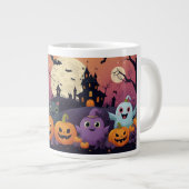 Halloween-Tasse Jumbo-Tasse (Vorderseite Rechts)