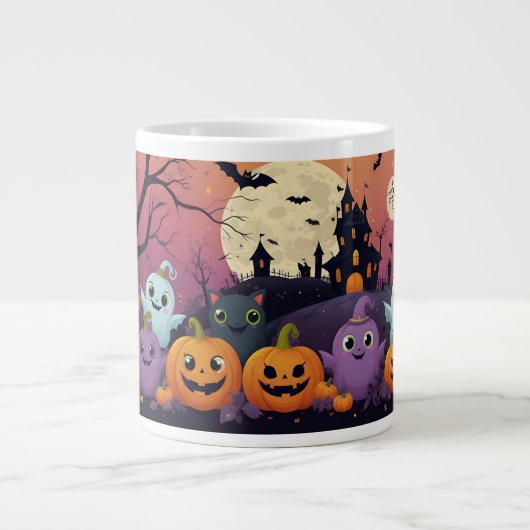 Halloween-Tasse Jumbo-Tasse (Vorderseite)