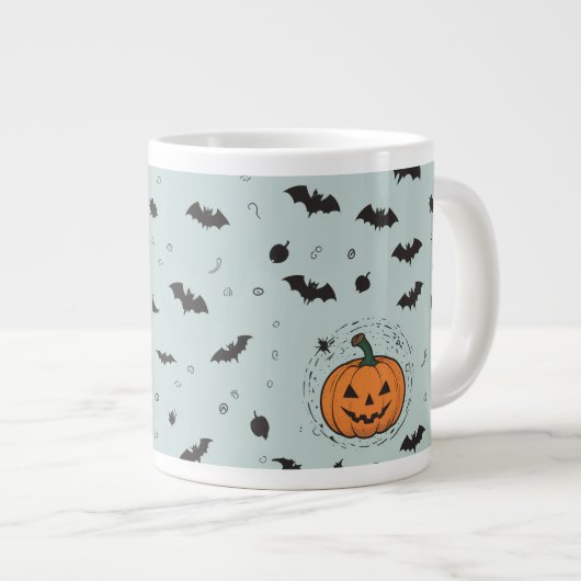 Halloween-Tasse Jumbo-Tasse (Vorderseite Rechts)