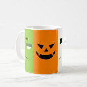 Halloween-Tasse Kaffeetasse (Vorderseite Links)