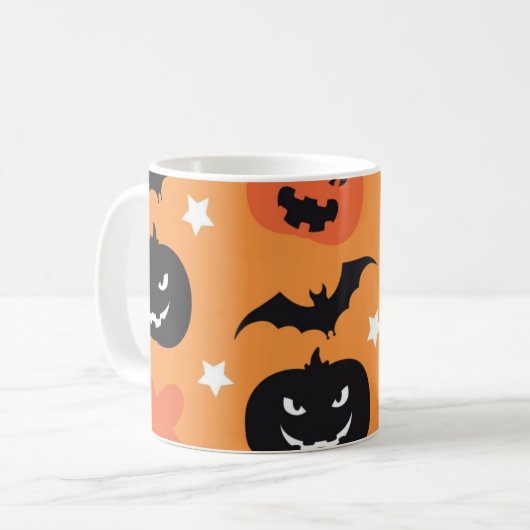 Halloween-Tasse Kaffeetasse (Vorderseite Links)