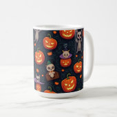 Halloween-Tasse Kaffeetasse (VorderseiteRechts)