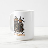 Halloween-Tasse Kaffeetasse (Vorderseite Links)