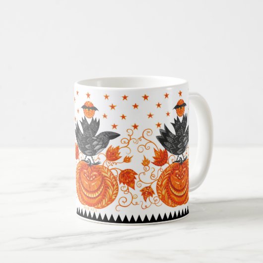 Halloween-Tasse Kaffeetasse (VorderseiteRechts)