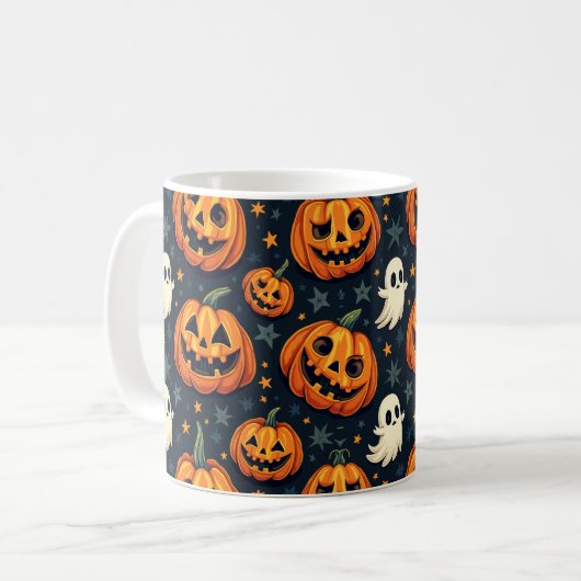 Halloween-Tasse Kaffeetasse (Vorderseite Links)