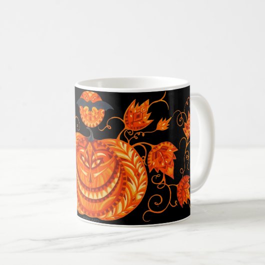 Halloween-Tasse Kaffeetasse (VorderseiteRechts)