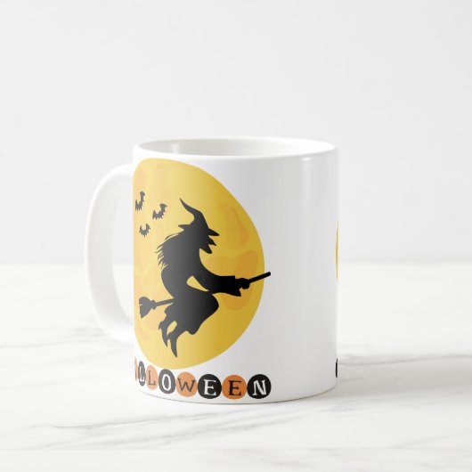 Halloween-Tasse Kaffeetasse (Vorderseite Links)