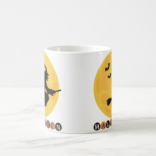 Halloween-Tasse Kaffeetasse (Mittel)