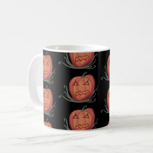 Halloween-Tasse Kaffeetasse (Vorderseite Links)