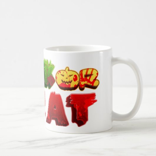 Halloween-Tasse Kaffeetasse (Rechts)