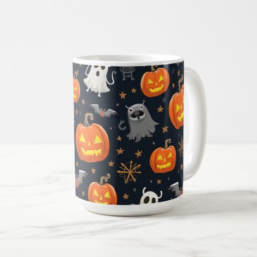 Halloween-Tasse Kaffeetasse (VorderseiteRechts)