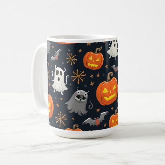 Halloween-Tasse Kaffeetasse (Vorderseite Links)