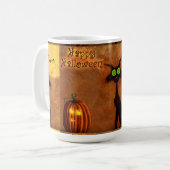 Halloween-Tasse Kaffeetasse (Vorderseite Links)