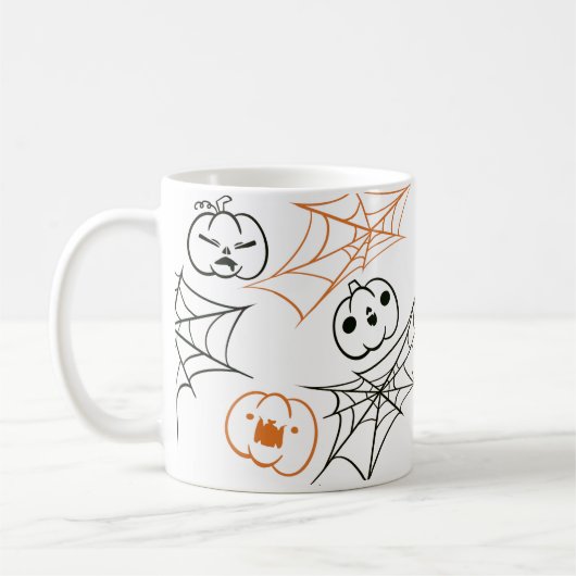 Halloween-Tasse Kaffeetasse (Links)