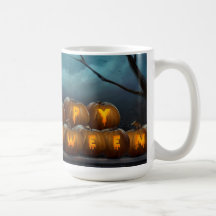 Halloween-Tasse/-kürbis