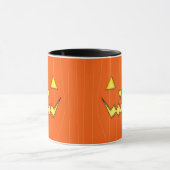 Halloween-Tasse mit Jack-o-Lantern-Gesichtsausdruc Tasse (Zentrum)