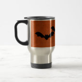 Halloween-Tasse, Orange Reisebecher (Links)