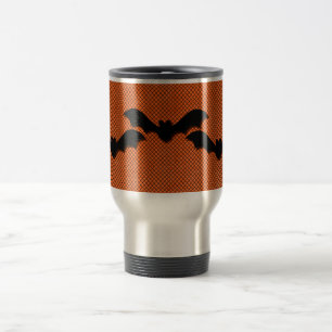 Halloween-Tasse, Orange Reisebecher