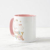 Halloween Tasse Retro Niedlich Ghost Spooky Season (Vorderseite Links)