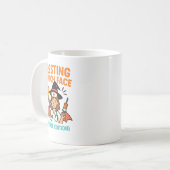 Halloween-Tasse "Ruhen der Hexe - Krankenschwester Kaffeetasse (Vorderseite Links)