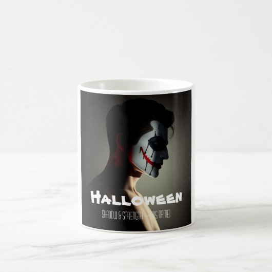 Halloween-Tasse - Schatten & Kraft Verwandlungstasse (Mittel)
