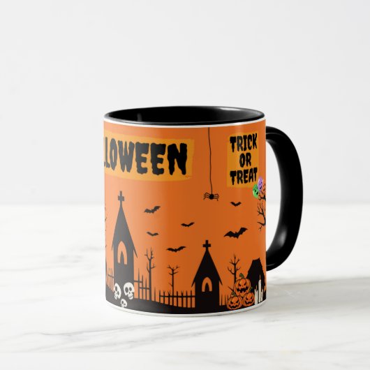 Halloween-Tasse Tasse (VorderseiteRechts)