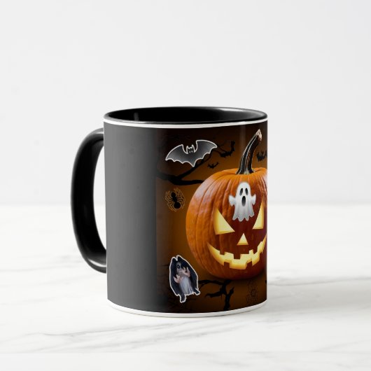 Halloween-Tasse Tasse (Vorderseite Links)