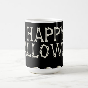 Halloween-Tasse/Typografie Kaffeetasse