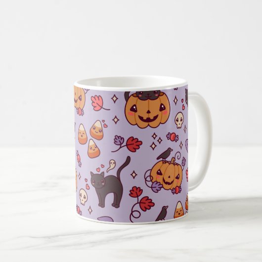 Halloween-Tasse zur Dekoration Kaffeetasse (VorderseiteRechts)