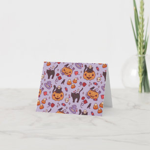 Halloween-Tasse zur Dekoration Karte