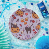 Halloween-Tasse zur Dekoration Pappteller (Party)