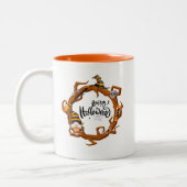 Halloween-Tasse Zweifarbige Tasse (Links)