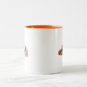 Halloween-Tasse Zweifarbige Tasse (Mittel)