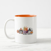 Halloween-Tasse Zweifarbige Tasse (Links)