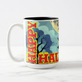 Halloween-Tasse Zweifarbige Tasse (Links)